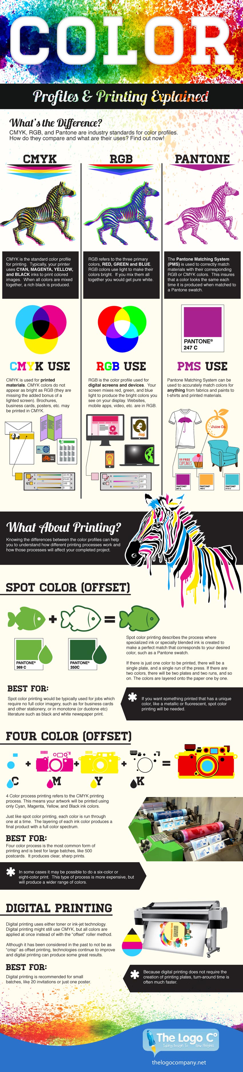 Colour: Profiles and Printing Explained by The Logo Company