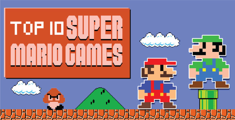 Top 10 Mario Games! 